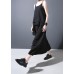 New Black Casual Loose Low Crotch Harem Pants